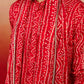 Red Rayon Festival Men's Dupatta