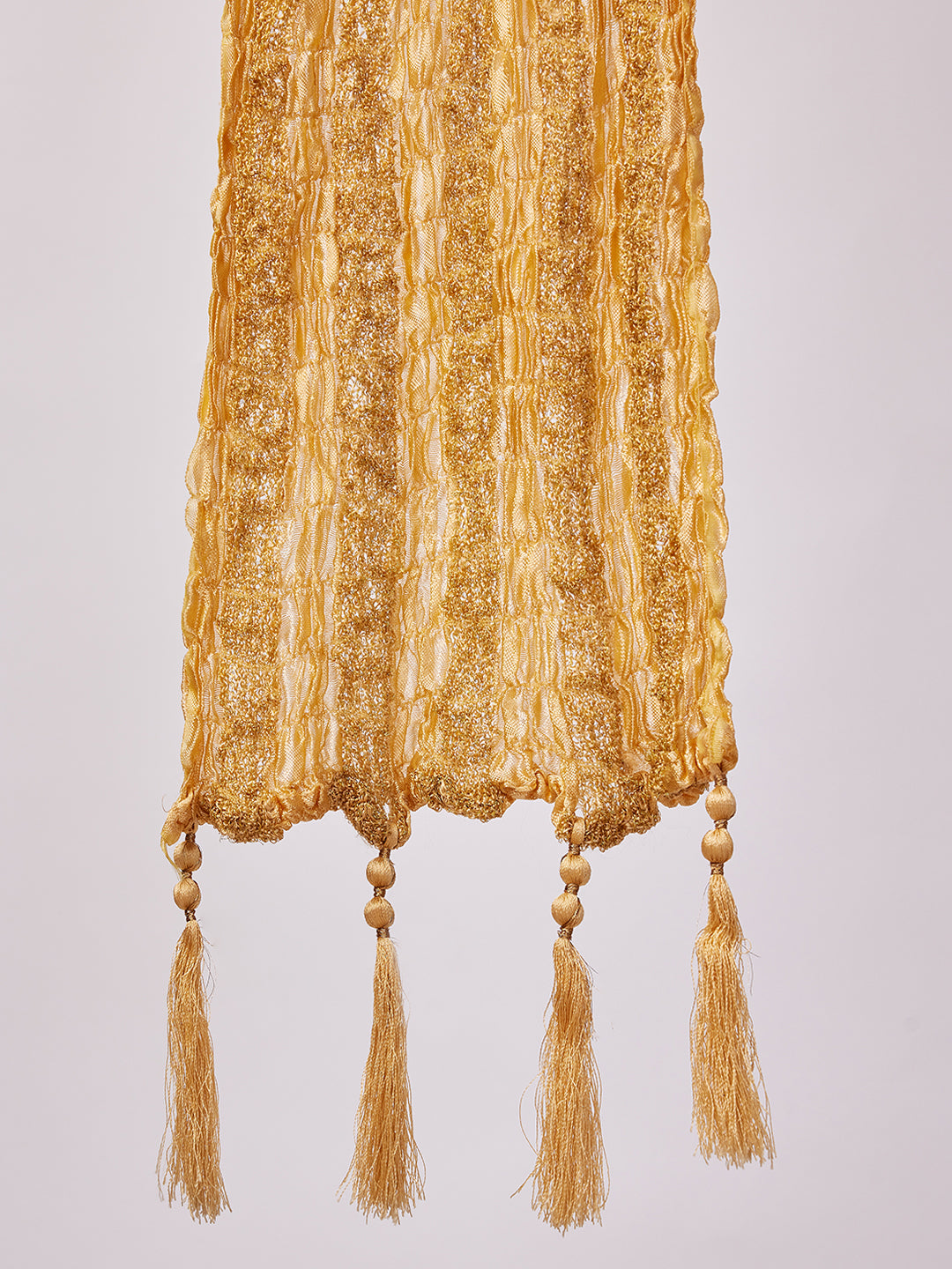 Gold Polyester Festival Men's Dupatta