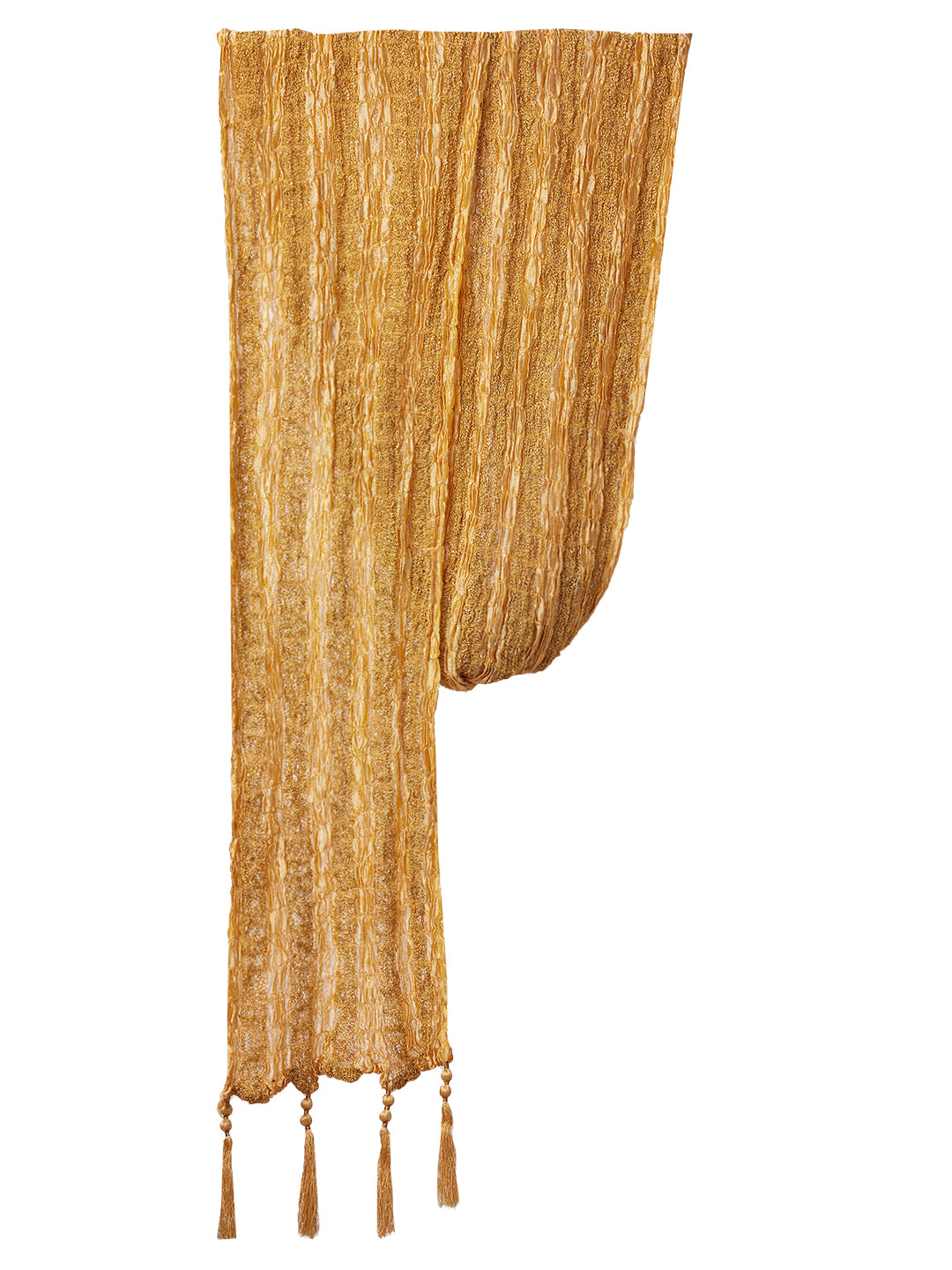 Gold Polyester Festival Men's Dupatta