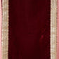 Maroon Velvet Festival Wear Men's Dupatta