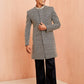 Black Stunning Silk Blend Wedding Men's Indo Western Set