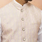 Purple Silk Blend Party Wear Men's Jacket