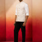 Purple Silk Blend Party Wear Men's Jacket