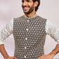 Black Silk Party Wear Men's Jacket
