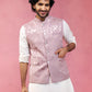 Onion Silk Blend Party Wear Men's Jacket