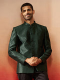 Brown Silk Blend Festival Men's Jacket