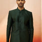Brown Silk Blend Festival Men's Jacket