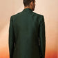 Brown Silk Blend Festival Men's Jacket