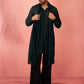 Maroon Georgette Navratri Wear Men'S Kurta Set With Dupatta