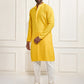 Maroon Rayon Festival Men's Kurta Set