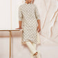 Cream Cotton Festival Men's Kurta Set