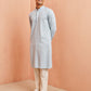 Aqua Rayon Festival Wear Men'S Kurta Set