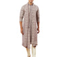 Lavender Faux Geogette Festival Men's Kurta Set