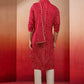 Falsa Rayon Casual Men's Kurta Set with Dupatta