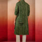Green Rayon Casual Men's Kurta Set with Dupatta