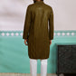 Mehendi Green Rayon Festival Men's Kurta Set