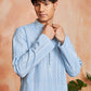Aqua Cotton Blend Casual Men's Kurta