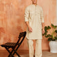 Chiku Cotton Linen Casual Men's Kurta Set