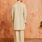 Chiku Cotton Linen Casual Men's Kurta Set