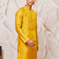 Black Silk Blend Festival Men's Kurta Set