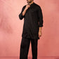 Gold Satin Festival Wear Men'S Kurta Set