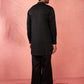 Gold Satin Festival Wear Men'S Kurta Set