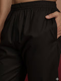 Black Satin Wedding Wear Men'S Kurta Set