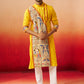 Yellow Cotton Festival Men's Kurta Set