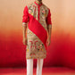 Maroon Cotton Festival Men's Kurta Set