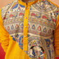 Stunning Yellow Cotton Festival Men's Kurta Set