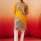 Stunning Yellow Cotton Festival Men's Kurta Set