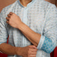 Men's Cotton Ombre Kurta Set