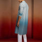 Men's Cotton Ombre Kurta Set