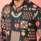 Bottle Green Rayon Festival Wear Men'S Kurta Set