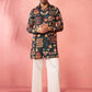 Bottle Green Rayon Festival Wear Men'S Kurta Set