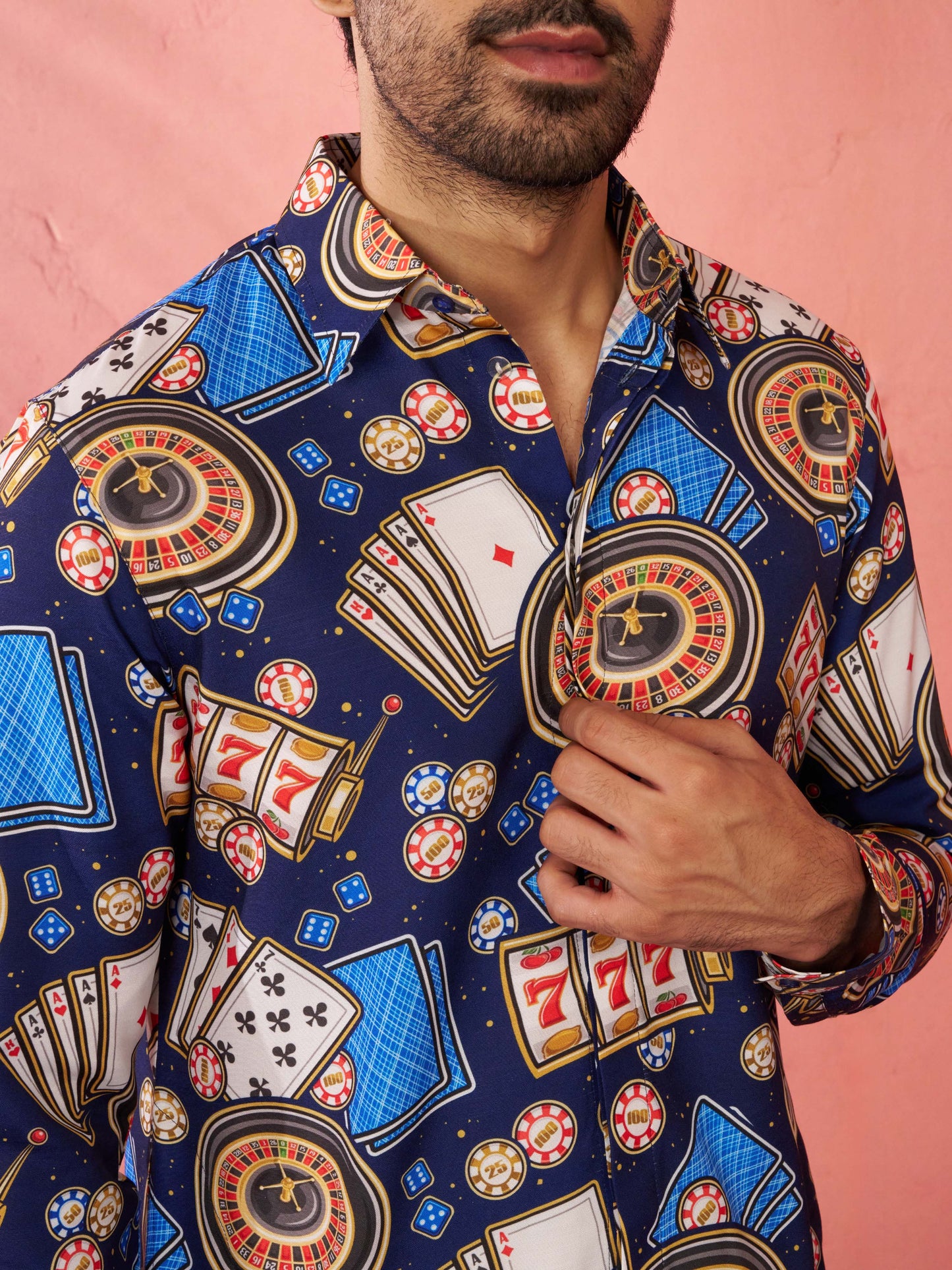 Blue Rayon Festival Wear Men'S Kurta Set