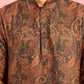 Mint Silk Blend Party Wear Men's Kurta