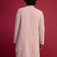 Pink Silk Blend Party Wear Men's Kurta