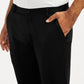 Black Cotton Lycra Festival Men's Pant