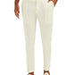 Cream Cotton Lycra Festival Men's Pant
