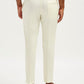 Cream Cotton Lycra Festival Men's Pant
