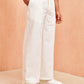 White Flex Festival Men's Pant
