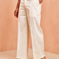Cream Cotton Lycra Festival Wear Men's Pant