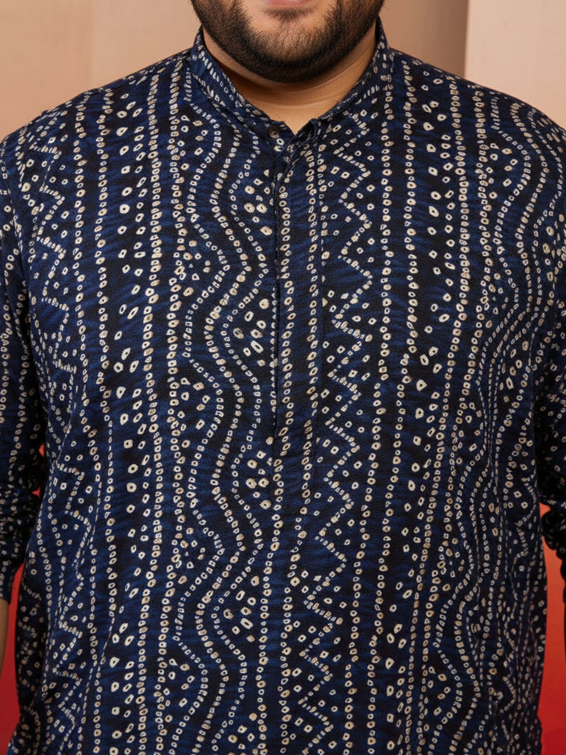 Blue Silk Blend Party Wear Men's Kurta Set