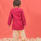 Pink Rayon East Boys Kurta Set