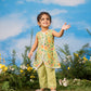 Multicolor Cotton Blend Raksha Bandhan Wear Girls Co-Ord Set