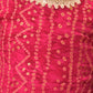 Pink Rayon Wedding Wear Girls Kurta Set