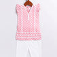 Pink Cotton Raksha Bandhan Wear Girls Kurta Set