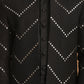 Black Silk Blend Wedding Men's Coat