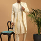 Cream Silk Blend Wedding Men's Coat